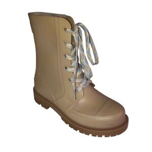 Cougar Madrid Waterproof Lace-Up Tan Boots